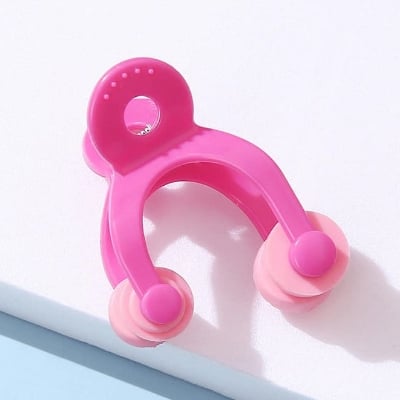 Picture of Nose Up Shaping Shaper Lifting Clip Health Massager Care Bridge Straightening Beauty Nose Shaper Beauty Care - Pink