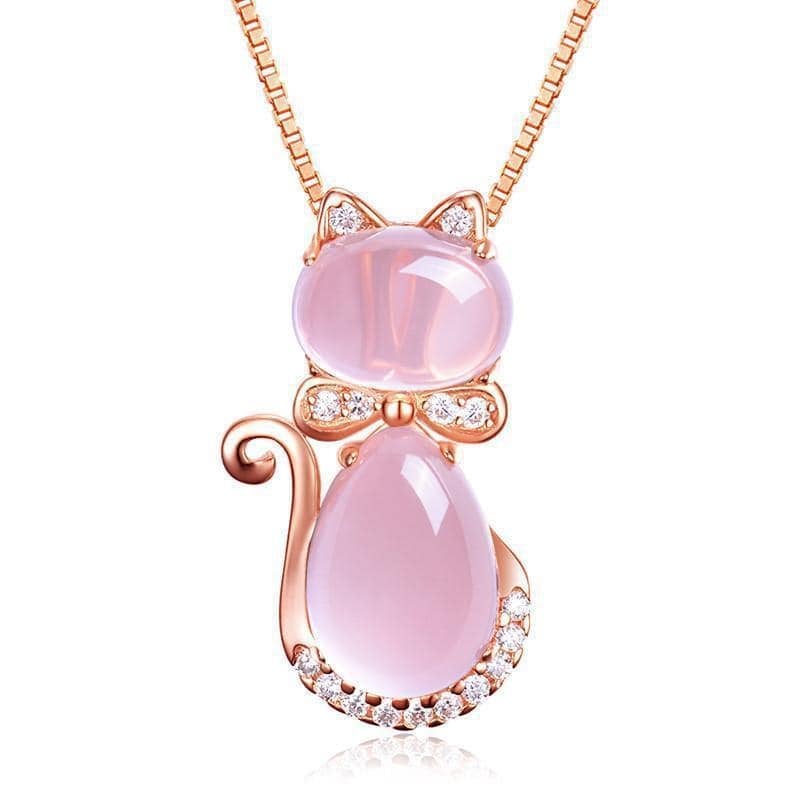 Picture of New Korean  Cat Shape Necklaces Chain For Women - Gold