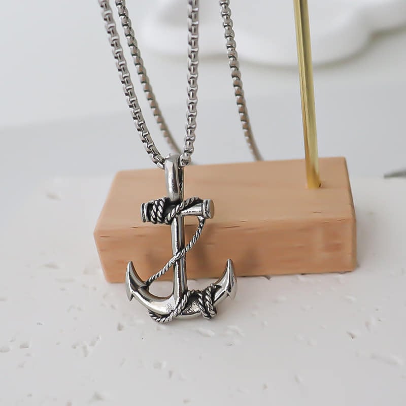 Picture of Trendy Simple Stainless Steel Chain Jewellery Gift For Men - Durabilty Assured - Well Inspired & Crafted - Silver