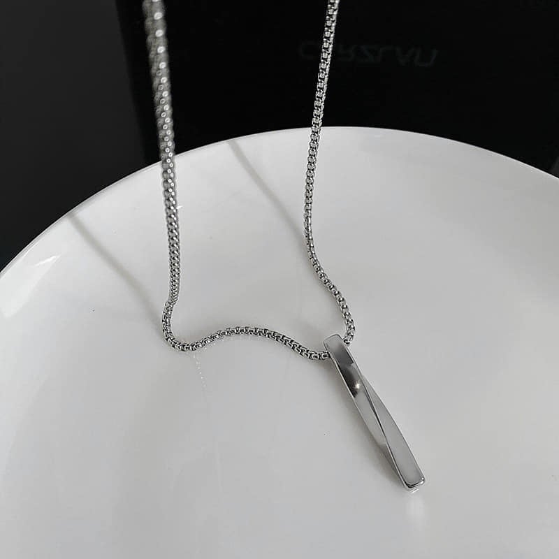 Picture of High Quality Men Fashion Jewellery Stainless Steel Round Chain Necklaces - Silver