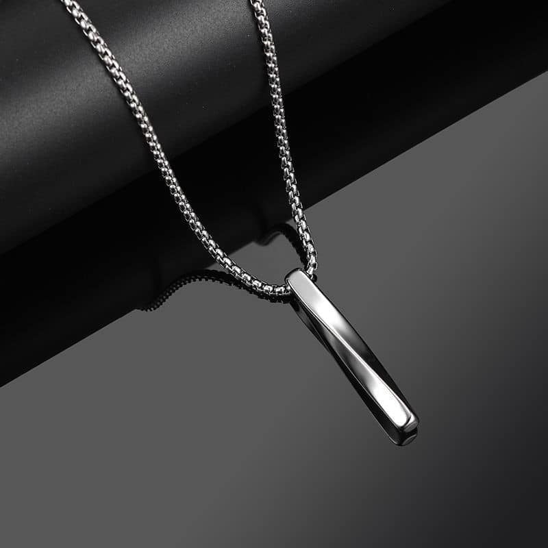 Picture of High Quality Men Fashion Jewellery Stainless Steel Round Chain Necklaces - Silver