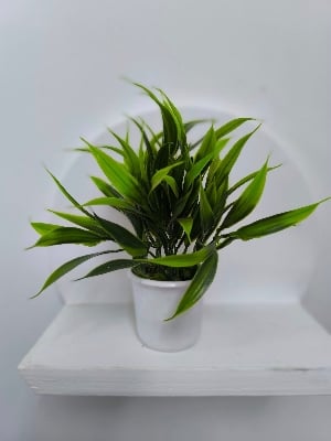 Picture of New rtificial Flower vase for decoration - Green