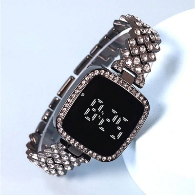 Picture of Diamond Chain Touch Screen Ladies Watch - Watch For Gift