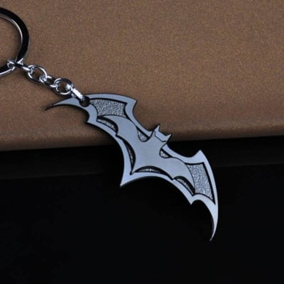 Picture of Guardian Bat: Defend Your Style with this Unique Keychain - Black
