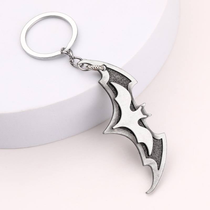 Picture of Dark Crest: The Knight’s Shadow Blade Key Holder - Silver