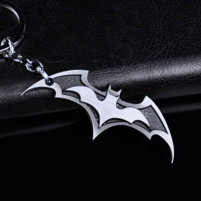 Picture of Dark Crest: The Knight’s Shadow Blade Key Holder - Silver