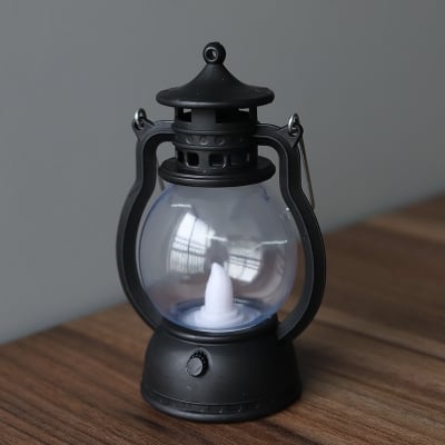 Picture of Hurricane Wall Hanging Led String Light Holder For Wall Home, Lobby, Drawing Room, Living Room, Bedroom, Restaurant, Wall Decor - Black