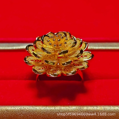 Picture of Exclusive Design Finger Ring For Women - Finger Ring - Ring S - Gold