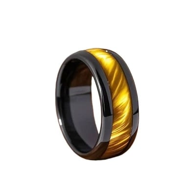 Picture of Stylish Men's Stainless Steel Finger Ring
