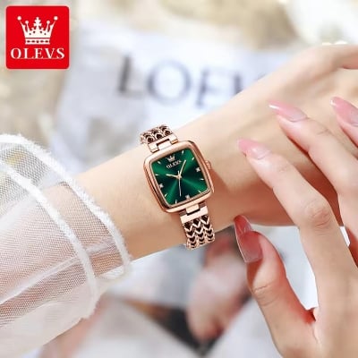 Picture of Girls Watch in Green New Style