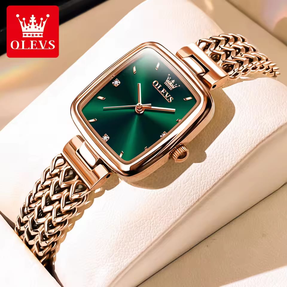Picture of Girls Watch in Green New Style