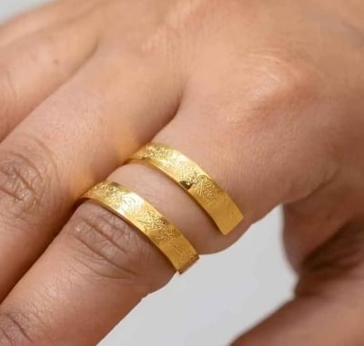 Picture of New Style Ayatul Kursi Finger Ring for Men