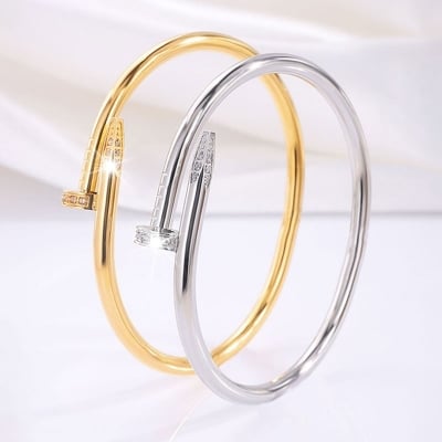 Picture of White Golden Plated Cartier Bracelet For Women