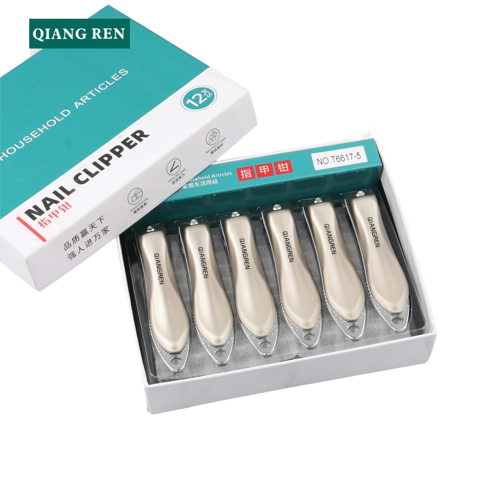 Picture of Qiangren Big Size Nail Cutter Nail Clipper Angle Cut Super sharp Nail cutter Easy to use Nice Stylish Design