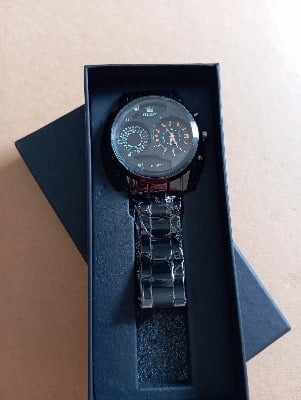 Picture of Olevs Chain Analog Sports Watch for Men-ROUND