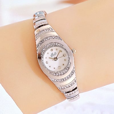Picture of Stylish & Fashionable  Elegant Rhombus Mirror Original Quartz Ladies Watch