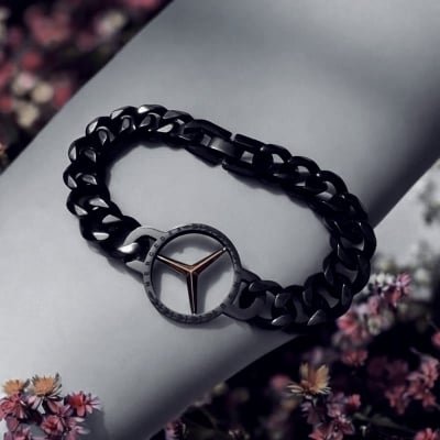 Picture of Stainless Steel Bracelet for Men Mercedes