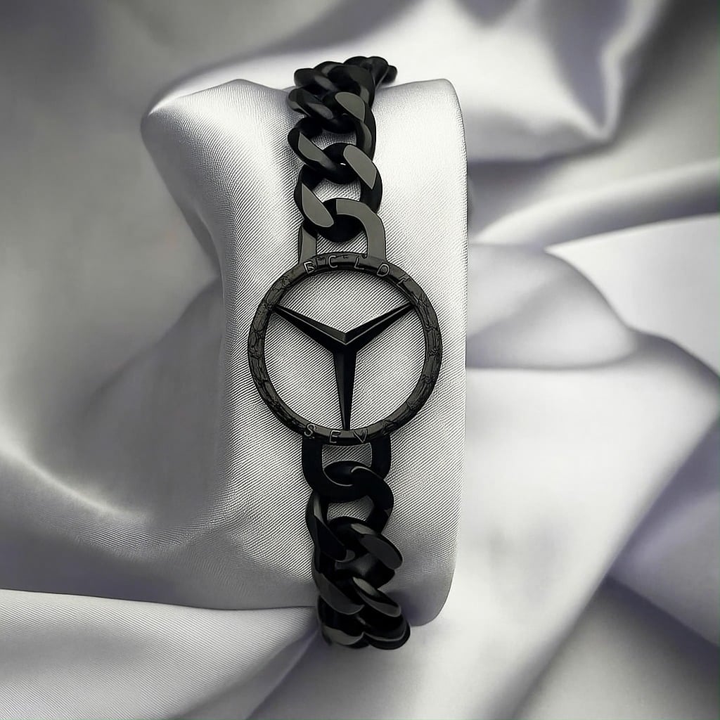 Picture of Stainless Steel Bracelet for Men Mercedes