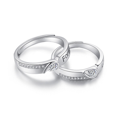 Picture of Adjustable Couple Rings for Men and Women - Adjustable