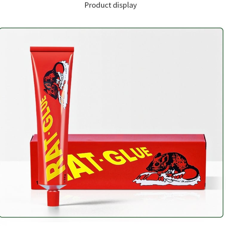 Picture of Strength Glue Rat Trap Mouse Trap Glue Trays Perfect for Household Pests & Mouse Traps Indoor & Around a Home - Red