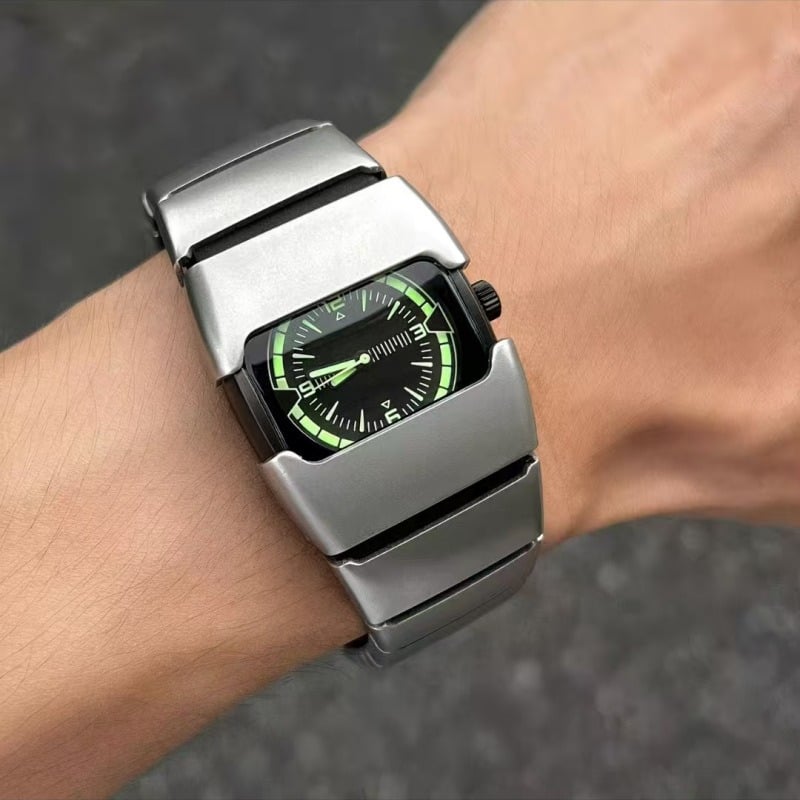 Picture of Punk Style Electronic Look Chain Bracelet Watch