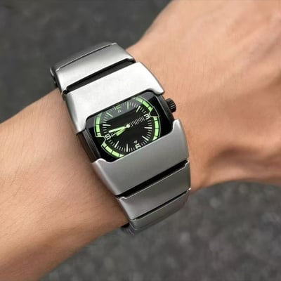 Picture of Punk Style Electronic Look Chain Bracelet Watch