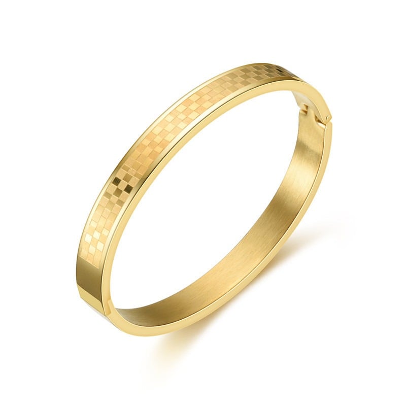 Picture of Adjustable Black Kada Bracelet Gents