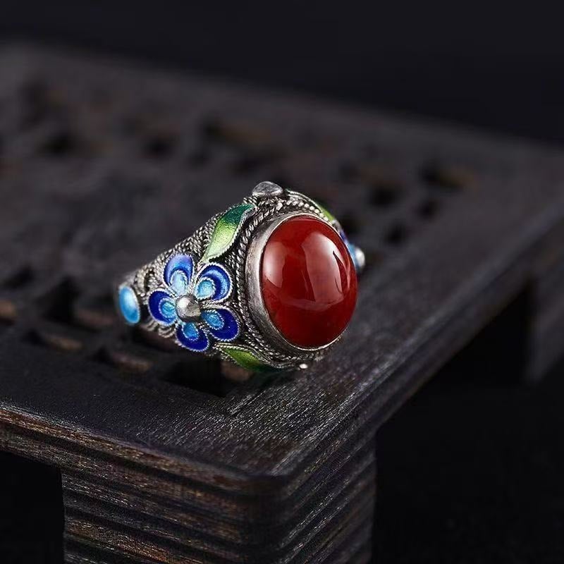 Picture of Gift for Her/Him Vintage Style Ring - Adjustable