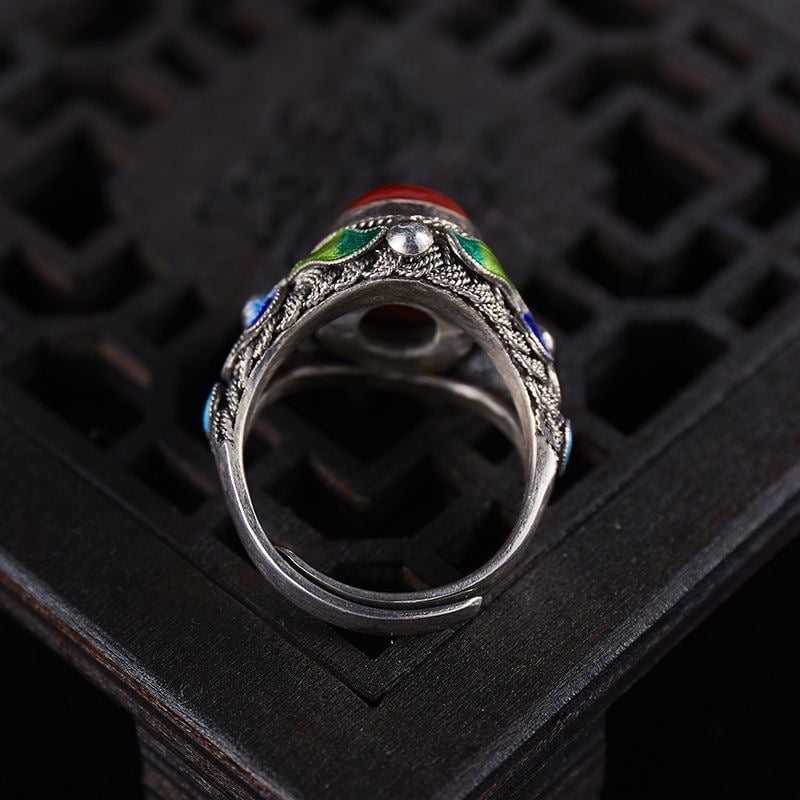 Picture of Gift for Her/Him Vintage Style Ring - Adjustable