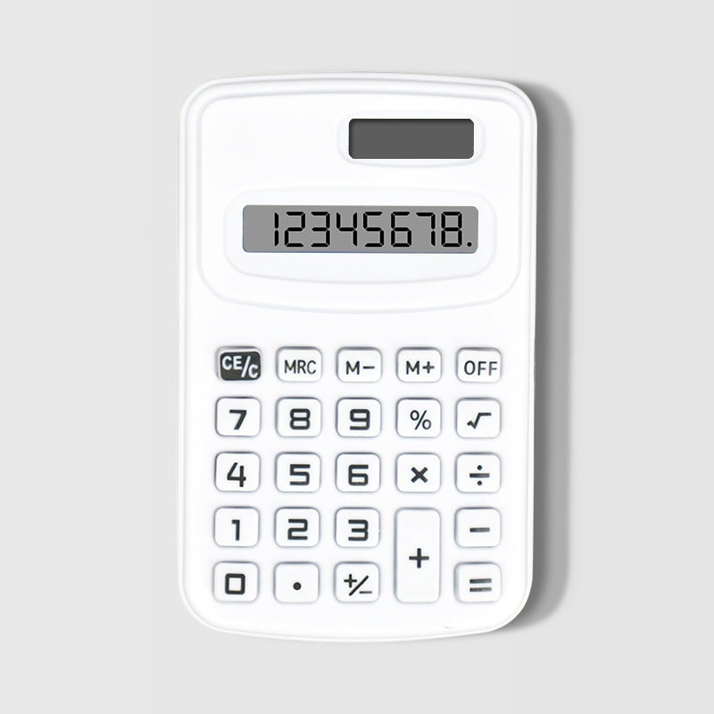 Picture of Portable 8-Digit Electronic Calculator