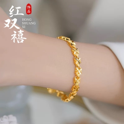 Picture of Premium Dubai Gold Plated Bracelet for Everyday Wear Bracelet For Women - Gold