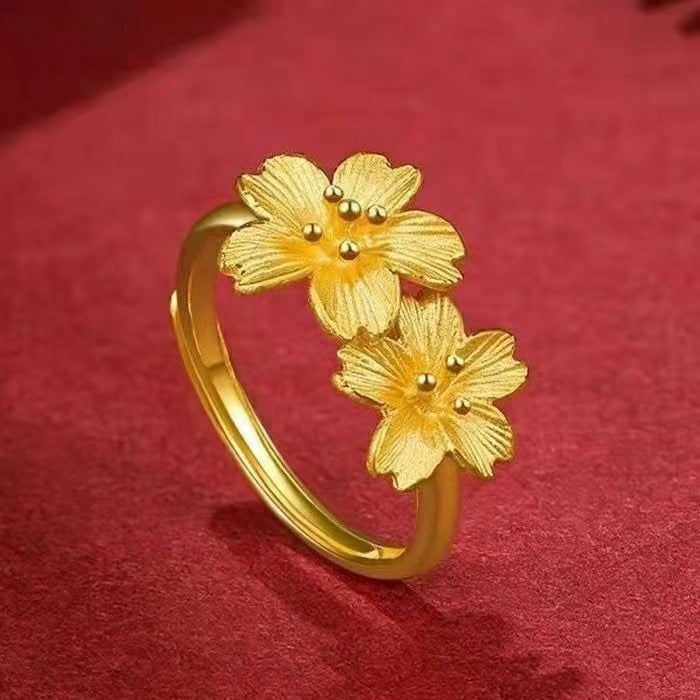 Picture of Exclusive Artificial Plated & Ring For Women - Gold