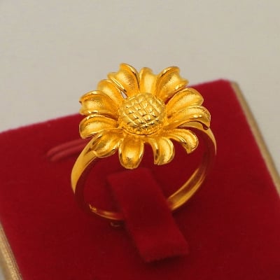 Picture of Daily Wear Ring Adjustable for Comfort - Gold