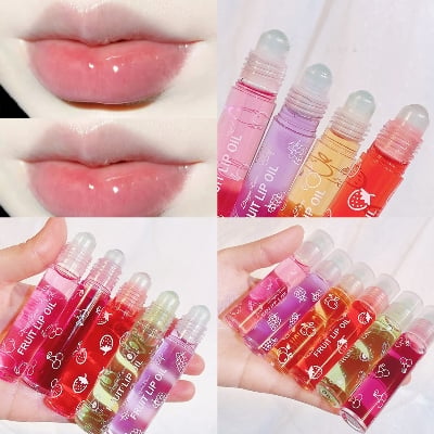 Picture of Hydrating Crystal Clear Fruit Lip Oil Set for Women - multicolour