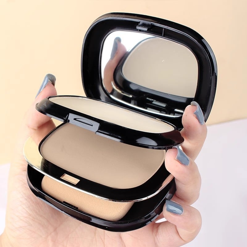 Picture of Skin-Friendly Velour Puff Included Compact - Multicolor