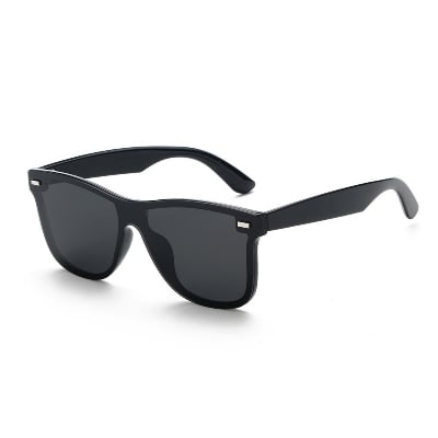 Picture of Anti-Glare Outdoor Sports Shades Sunglass - Black