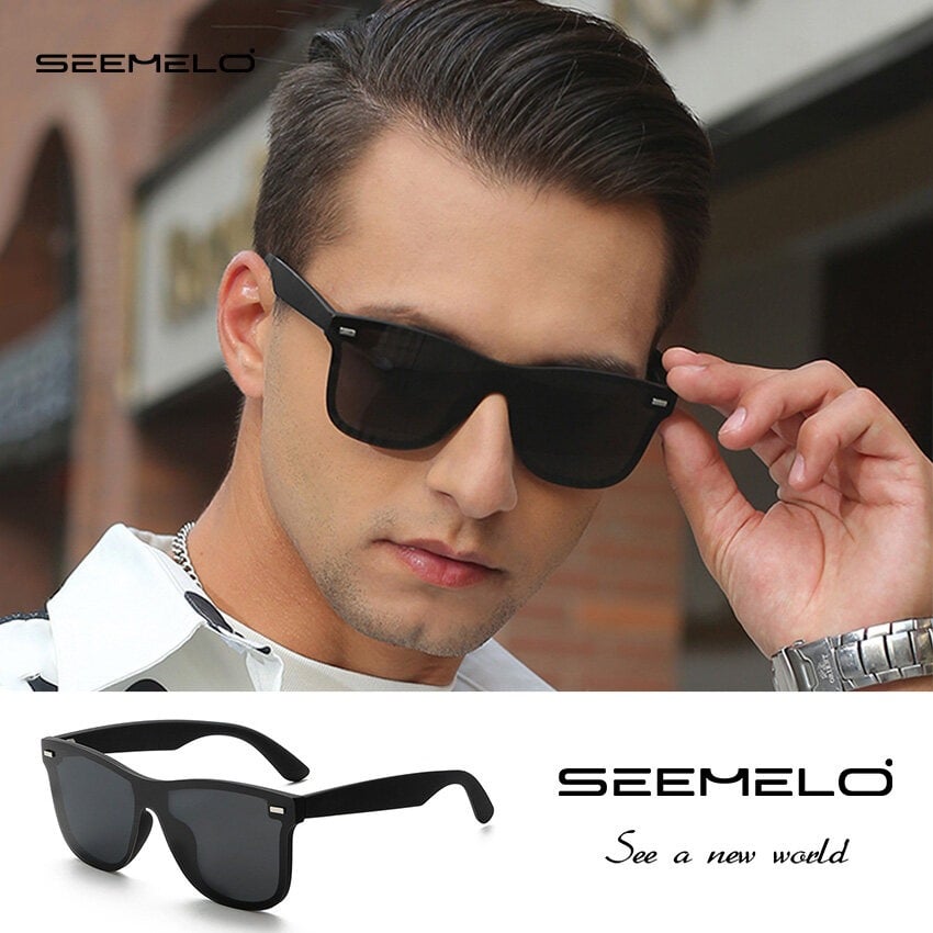Picture of Anti-Glare Outdoor Sports Shades Sunglass - Black