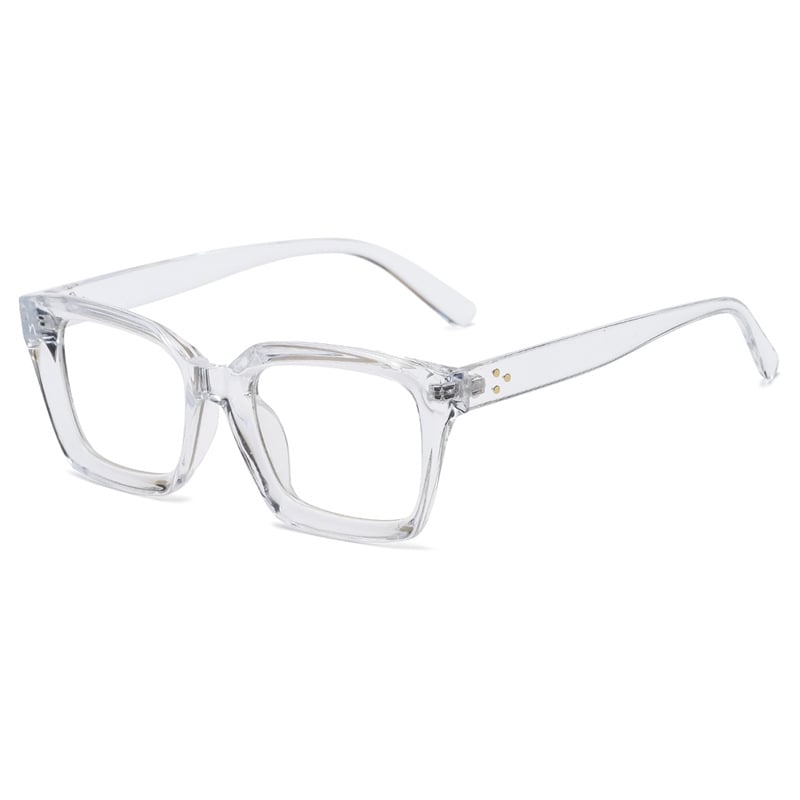 Picture of Fashionable Transparent Frame - Women Blocking Eyewear - White