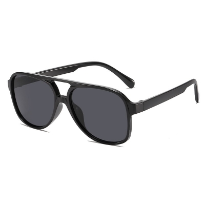 Picture of Men's Polarized Aviator Sunglasses - Black