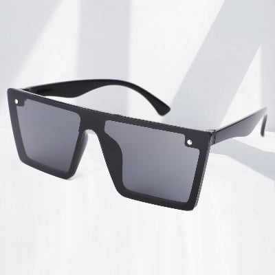 Picture of High Quality Durable PC Frame Sun Glasses - Black