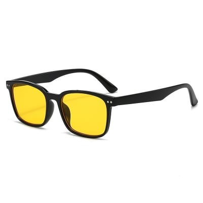 Picture of Classic Square Yellow Lens Anti-UV Sun Glasses