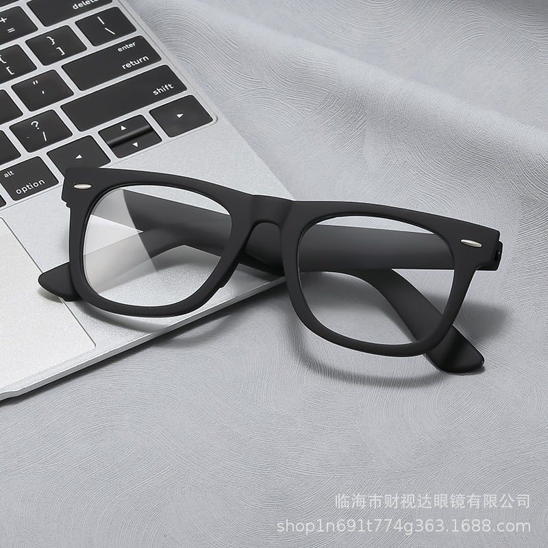 Picture of Elegant Matte Black Computer Glasses for Daily Use