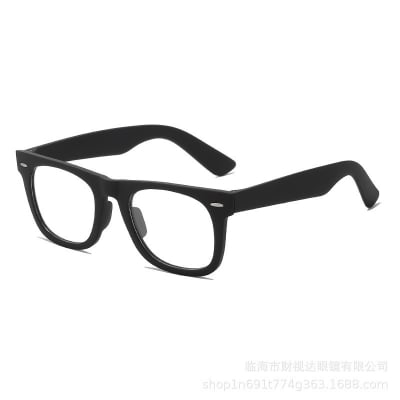 Picture of Elegant Matte Black Computer Glasses for Daily Use