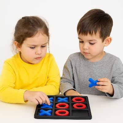 Picture of Interactive Kids Puzzle Strategy Game Set - Multicolor