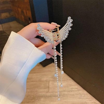 Picture of Trendsetter -Stylish Addition - Flower Pearl Headband Beads Sweet Fashion Girl Thin Hair Band For Women / Girls - Sustainable Choice- Inventive Choice - Gold