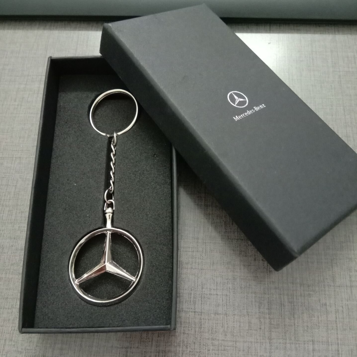 Picture of Marcedes Benz Keychain - Key Ring - Silver
