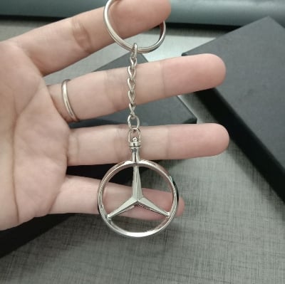 Picture of Marcedes Benz Keychain - Key Ring - Silver