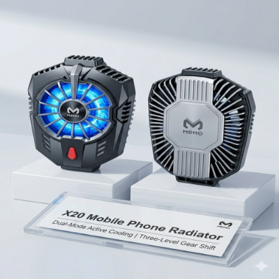 Picture of MEMO X20 RGB Mobile Gaming Cooler - Dual-Mode Active Cooling Semiconductor Phone Fan