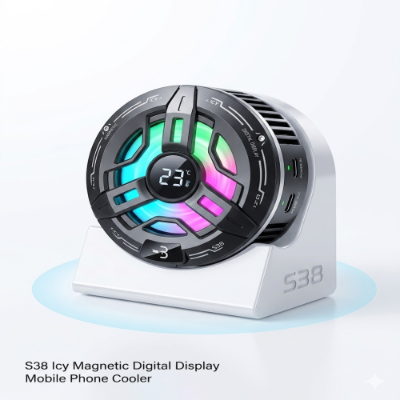 Picture of S38 Icy Magnetic Digital Display Phone Cooler