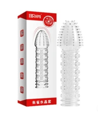 Picture of Dragon Big Dotted Crystal Clear Magic Condom For Men